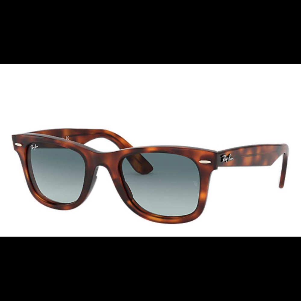 Ray-Ban Wayfarer Tortoise Mirror-Lensed Sunglasses